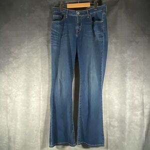 Levis Demi Curve Classic Boot Cut Jeans Womens Blue Denim sz 32